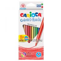 Színes kétvégű ceruzakészlet, 12 db-os 24 színnel